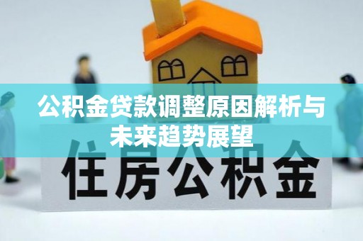 虞城公积金贷款调整原因解析与未来趋势展望